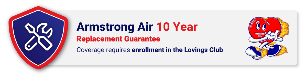 Armstrong Air 10 Year Replacement Guarantee